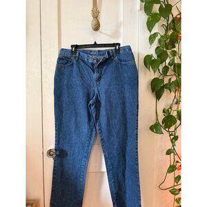 LEE relaxed, fit size 12 medium blue jeans